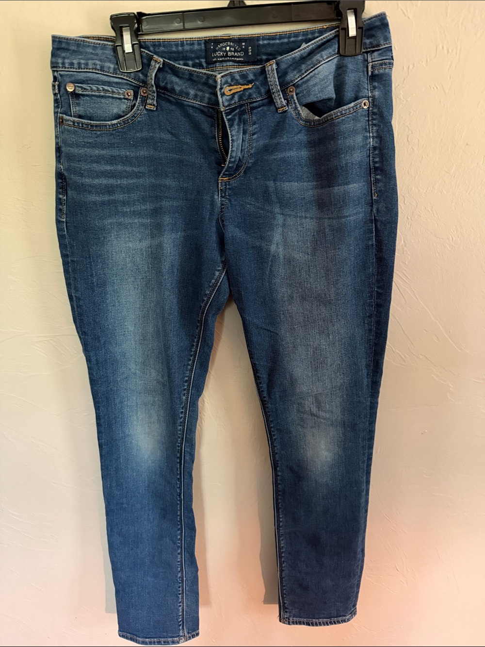 Lucky Brand Women's Medium Blue Skinny Jeans